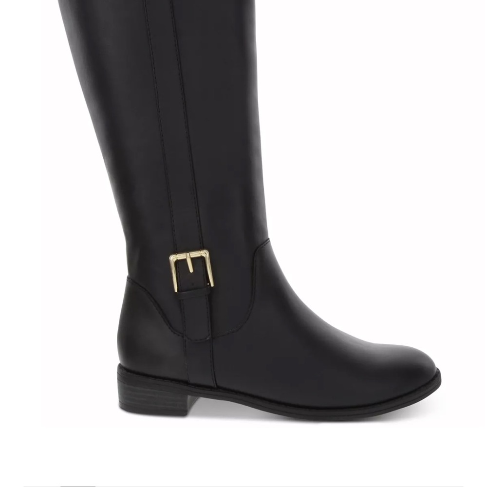Karen Scott Size 8 Black & Brown Riding Boots worn 3 times